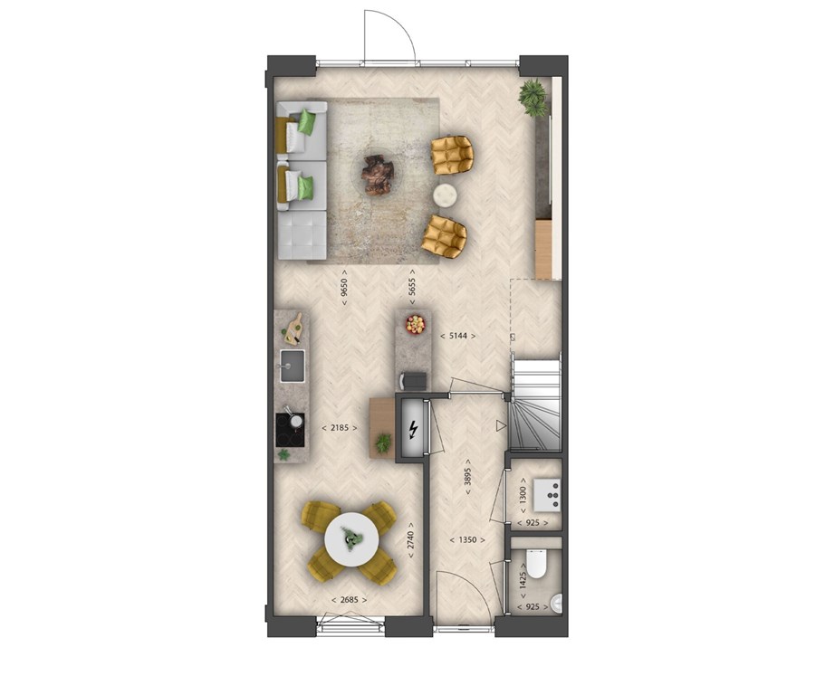 mediumsize floorplan